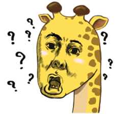 Jook gru Giraffe EN sticker #13890784