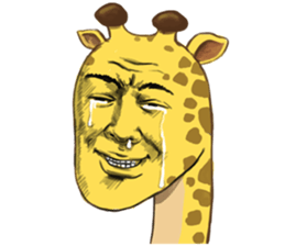 Jook gru Giraffe EN sticker #13890785