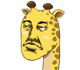 Jook gru Giraffe EN sticker #13890787