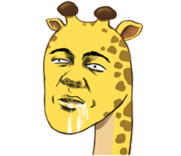 Jook gru Giraffe EN sticker #13890794