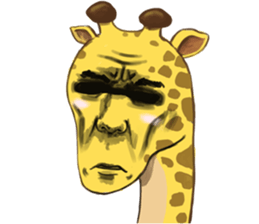 Jook gru Giraffe EN sticker #13890799