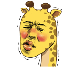 Jook gru Giraffe EN sticker #13890802