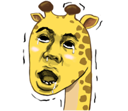 Jook gru Giraffe EN sticker #13890803
