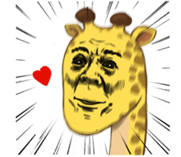 Jook gru Giraffe EN sticker #13890808