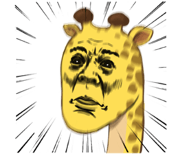 Jook gru Giraffe EN sticker #13890810