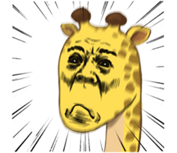 Jook gru Giraffe EN sticker #13890811