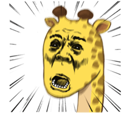 Jook gru Giraffe EN sticker #13890812