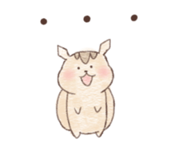 Squirrel can not be represented emotions sticker #13890922