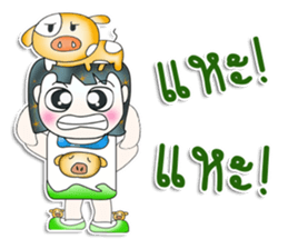 Mr. Norio. Love pig!! ^__^ sticker #13891084