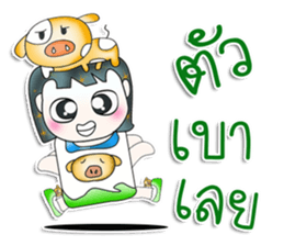 Mr. Norio. Love pig!! ^__^ sticker #13891106