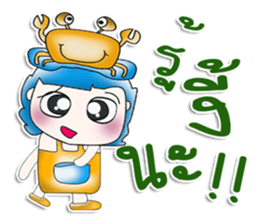 Mr. Kaito. Love Sea crab. ^__^ sticker #13891307