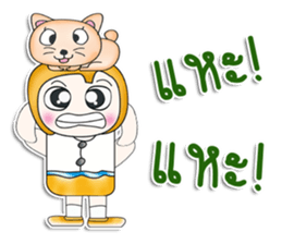 Mr. Hayato. I love cat. ^__^ sticker #13891948