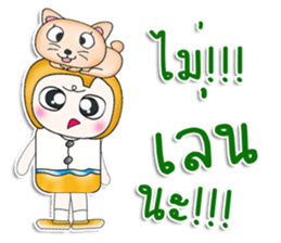 Mr. Hayato. I love cat. ^__^ sticker #13891952