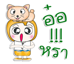 Mr. Hayato. I love cat. ^__^ sticker #13891957