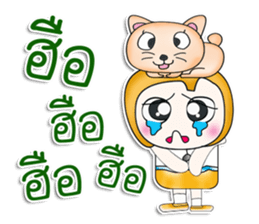 Mr. Hayato. I love cat. ^__^ sticker #13891958