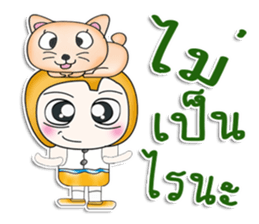 Mr. Hayato. I love cat. ^__^ sticker #13891964