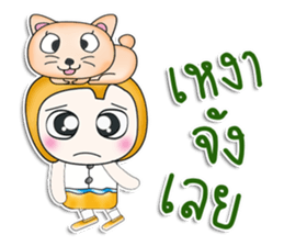 Mr. Hayato. I love cat. ^__^ sticker #13891966