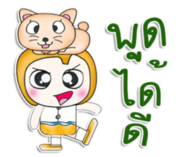 Mr. Hayato. I love cat. ^__^ sticker #13891968