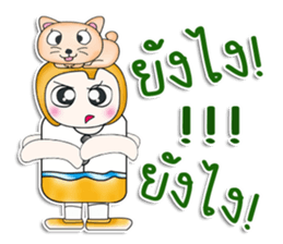 Mr. Hayato. I love cat. ^__^ sticker #13891971