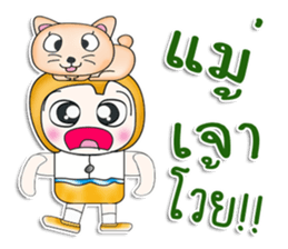 Mr. Hayato. I love cat. ^__^ sticker #13891974