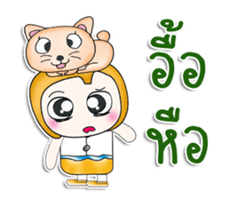 Mr. Hayato. I love cat. ^__^ sticker #13891976