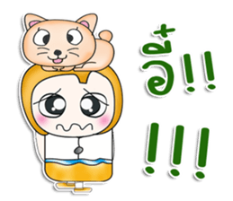 Mr. Hayato. I love cat. ^__^ sticker #13891980