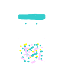 Modern Cube People sticker #13892080