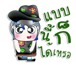 Hello! My name is Osamu. ^__^ sticker #13892196