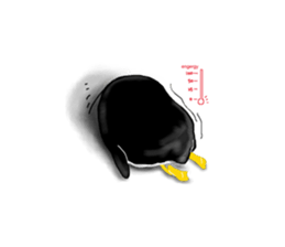 Penguin partner sticker #13892495