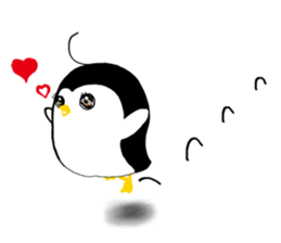 Penguin partner sticker #13892499