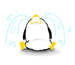 Penguin partner sticker #13892508