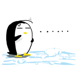 Penguin partner sticker #13892512