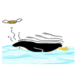 Penguin partner sticker #13892514