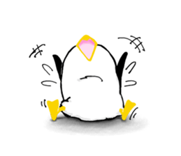 Penguin partner sticker #13892516