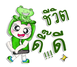 Mr. Miki. I love Frog.^__^ sticker #13892971