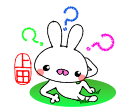 Bunny Sticker Ueda sticker #13893209