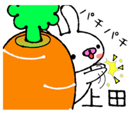 Bunny Sticker Ueda sticker #13893223