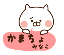 The sticker Minako uses sticker #13894102