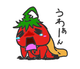 tomatohead4 sticker #13894297