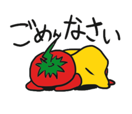 tomatohead4 sticker #13894299