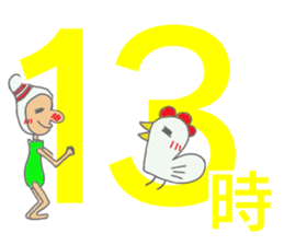 Daily Pinbow ,time,week,appointment sticker #13894874