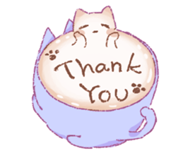 Morning cup! sticker #13896526