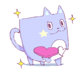 Morning cup! sticker #13896527