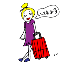 Aya, Yumi, Mai, Saeko send a Sticker sticker #13896817