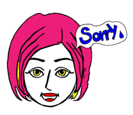 Aya, Yumi, Mai, Saeko send a Sticker sticker #13896827