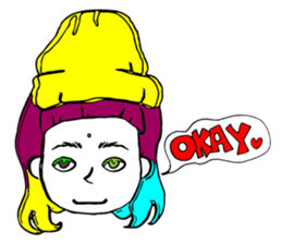 Aya, Yumi, Mai, Saeko send a Sticker sticker #13896828