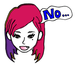 Aya, Yumi, Mai, Saeko send a Sticker sticker #13896829