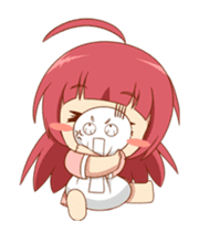 Orange girls 6 sticker #13897560