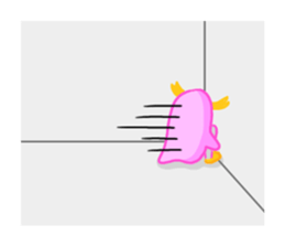 Penguin in which a foot improved sticker #13897793