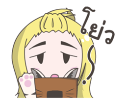 Lively Guy & Sadly Girl sticker #13897881